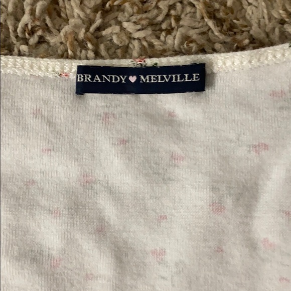 Brandy Melville wrap top - Picture 2 of 4